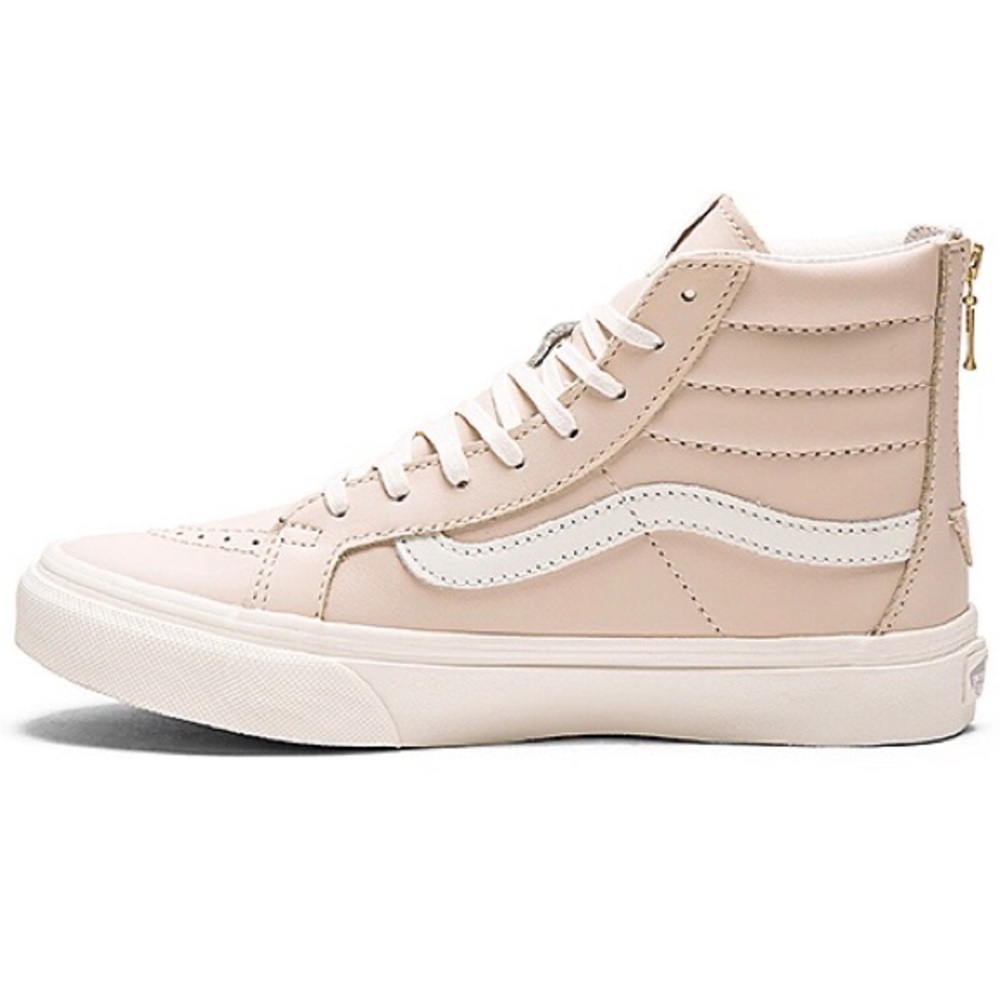 NWT Leather Sk8-Hi Slim Zip Sneaker